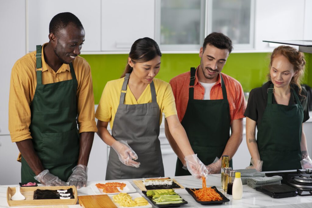 Initiez un concours de cuisine : une activité de teambuilding très efficace
