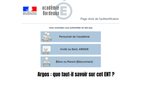 Comprendre sur l’ENT Argos
