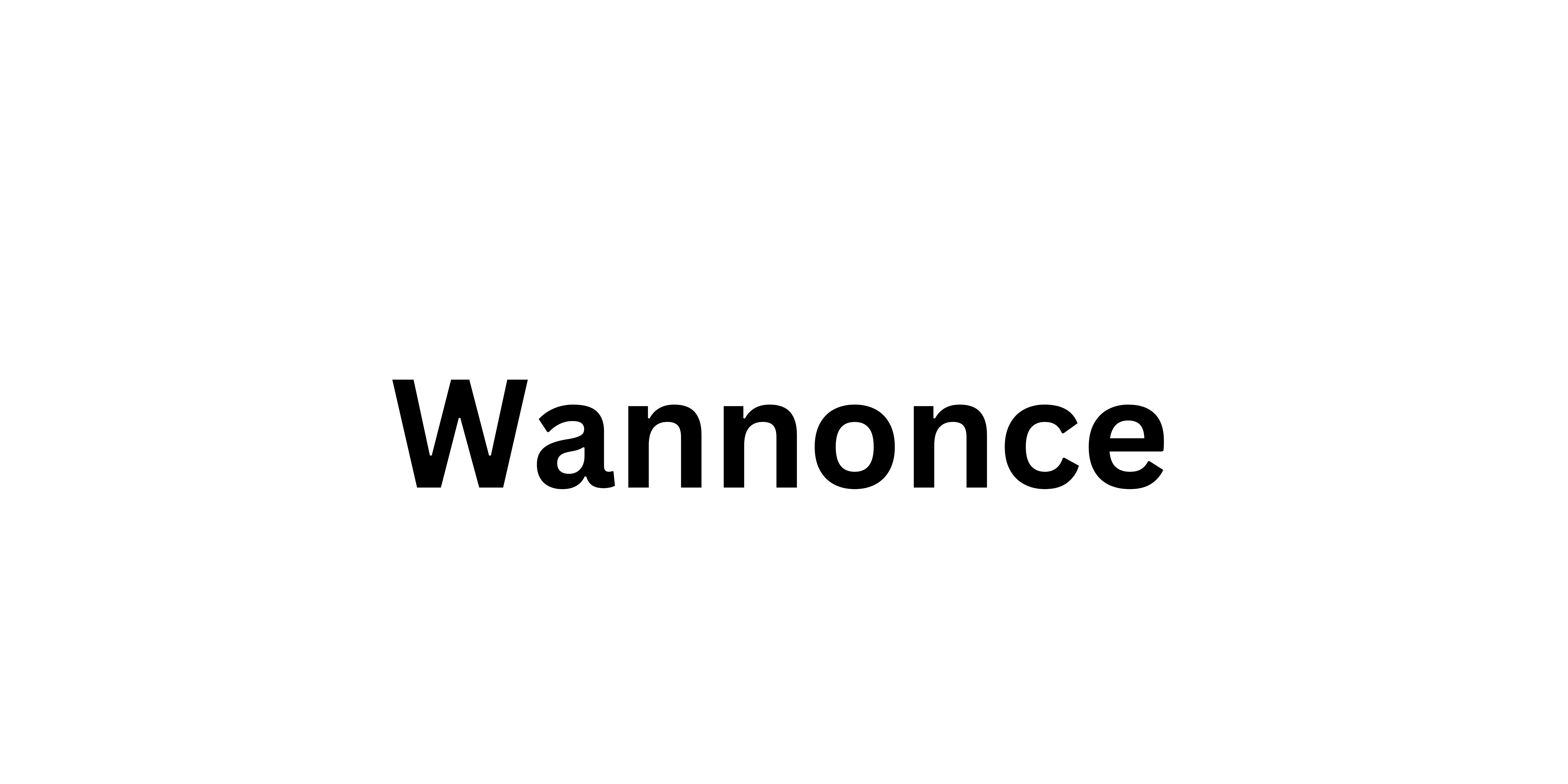 Wannonce